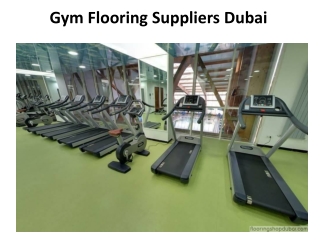 Gym Flooring Suppliers -flooringshopdubai