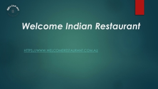 Butter Chicken Near Me | Welcomerestaurant.com.au