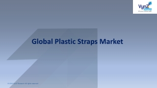 Global Plastic Straps Market Drivers | Industry Analysis Report, 2027