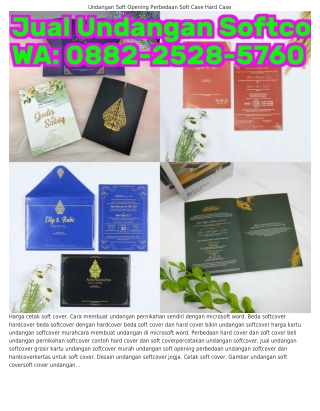 0882·2528·5ᜪϬ0 (WA) Undangan Pink Softcover Undangan Softcover Amplop