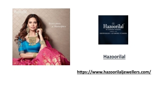 Hazoorilal