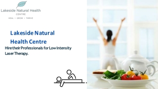 Make An Appointment For Massage Therapy With Lakeside Natural Health Centre