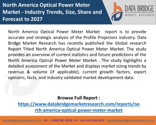 North America Optical Power Meter Market pdf