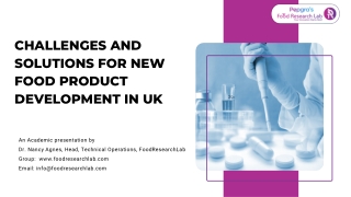 Challenges And Solutions For New Food Product Development In UK