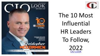 The 10 Most Influential HR Leaders To Follow, 2022