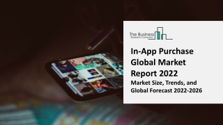 In-App Purchase Market 2022: Size, Share, Segments, And Forecast 2031