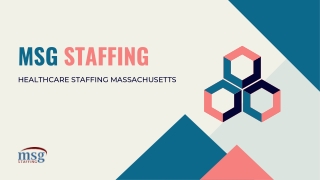 Qualified Staff For Healthcare Facilities In Massachusetts