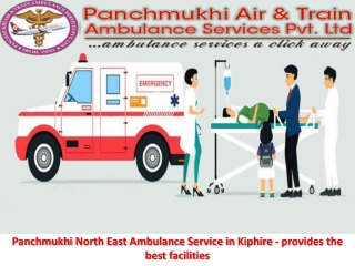 Panchmukhi North East Ambulance Service in Kiphire - provides the best facilities