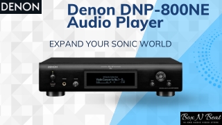Denon DNP-800NE Network Audio Player