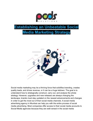 Establishing an Unbeatable Social Media Marketing Strategy