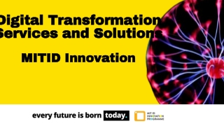 Digital Transformation Services - MIT ID Innovation