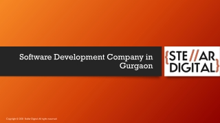 Software Development Company in Gurgaon