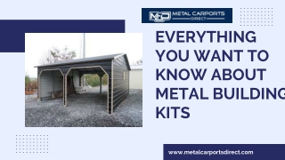 Everything You Want To Know About Metal Building Kits