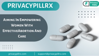 Buy Abortion Pills Online  Home Abortion Solution  Privacypillrx pdf