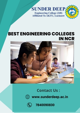 Be future ready with this Best Engineering Colleges in Ghaziabad