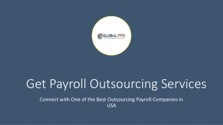 Get Best & Affordable Outsourced Payroll Services in USA