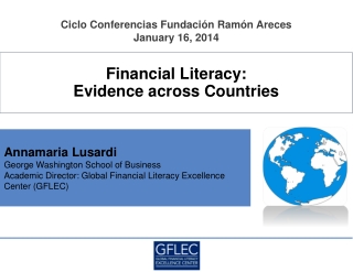 Financial Literacy: Evidence a cross Countries