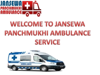 Jansewa Panchmukhi Ambulance service in Hazaribagh and  Dhanbad Shifts Patients without Any Trouble