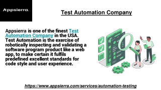Test Automation Company