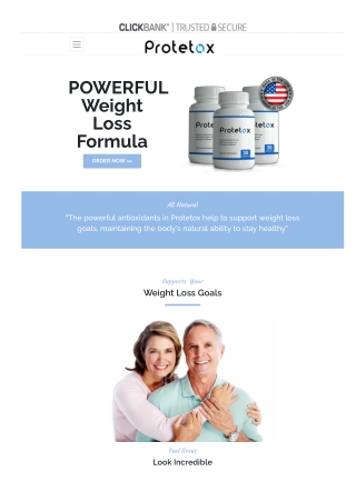 Protetox Powerful Weightloss Formula.