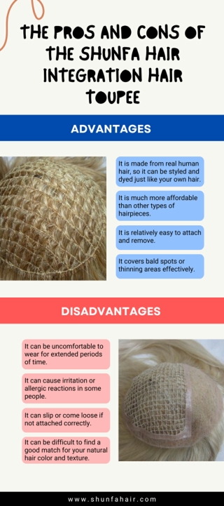 The Pros and Cons of the Shunfa Hair Integration Hair Toupee