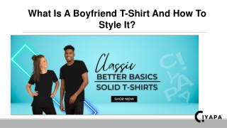 What Is A Boyfriend T-Shirt And How To Style It