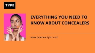 Everything you need to know about concealers