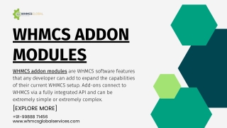 WHMCS Addon Modules