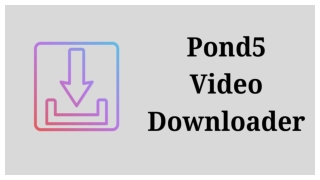 Pond5 Video Downloader