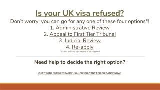 UK Visa Refusal Appeal Consultant in India