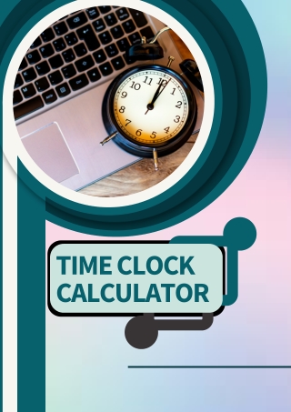 time clock calculator