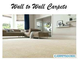 Wall To Wall Carpets