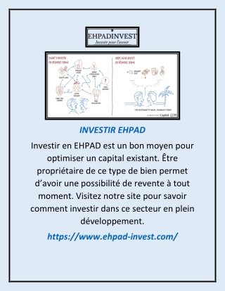 INVESTIR OU INVESTISSEMENT EN EHPAD