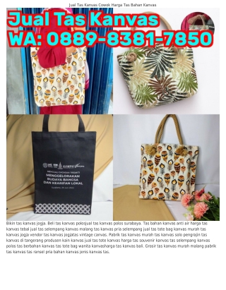 0889–838l–ᜪ850 (WA) Tas Kanvas Recommended Tas Kanvas Hijab