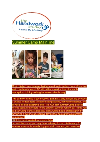 Summer Camp Main line