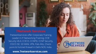 CCNA, CCNP, CCIE, Palo Alto, Checkpoint, Fortinet and SD-WAN Training in Gurgaon