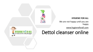 dettol cleanser online