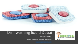 dish washing liquid Dubai