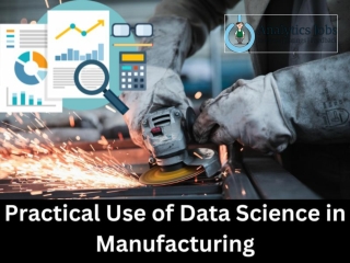 What are the Data Science applications in Manufacturing industry?