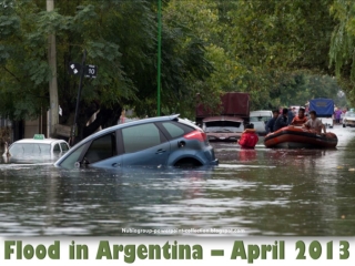 2013 Flood in Argentina april 2013