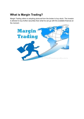 What is Margin Trading?