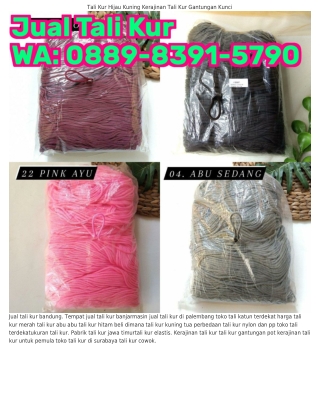 ౦889.8౩9l.579౦ (WA) Jual Tali Kur Di Medan Perbedaan Tali Kur Nylon Dan Pp