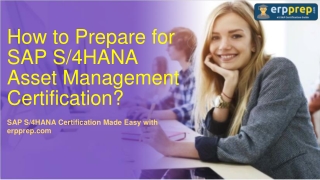 SAP C_TS413_2021: How to Prepare for SAP S/4HANA Asset Management Certification?