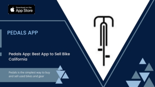 Pedals App_ Best App to Sell Bike California
