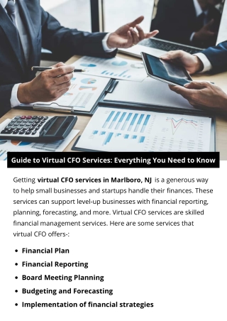 Guide to Virtual CFO Services: Everything You Need to Know