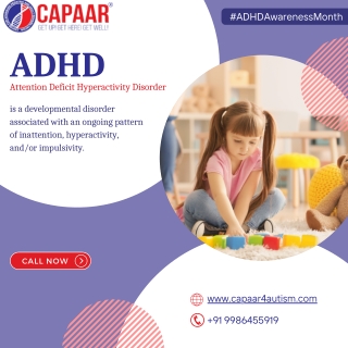ADHD - Best ADHD Treatment in Bangalore - CAPAAR