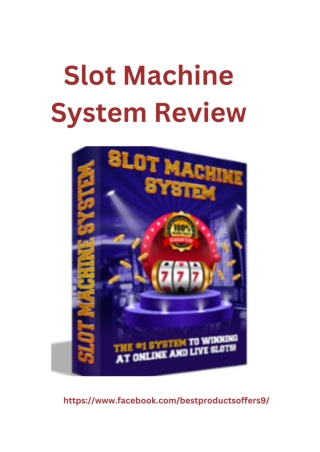 Slot Machine System Review