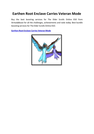 Earthen Root Enclave Carries Veteran Mode
