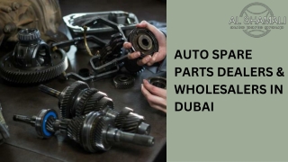 Auto Spare Parts Dealers Wholesalers in Dubai
