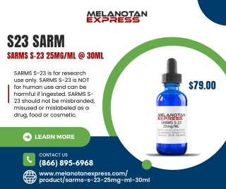 S23 SARM - Fast and Secure Delivery